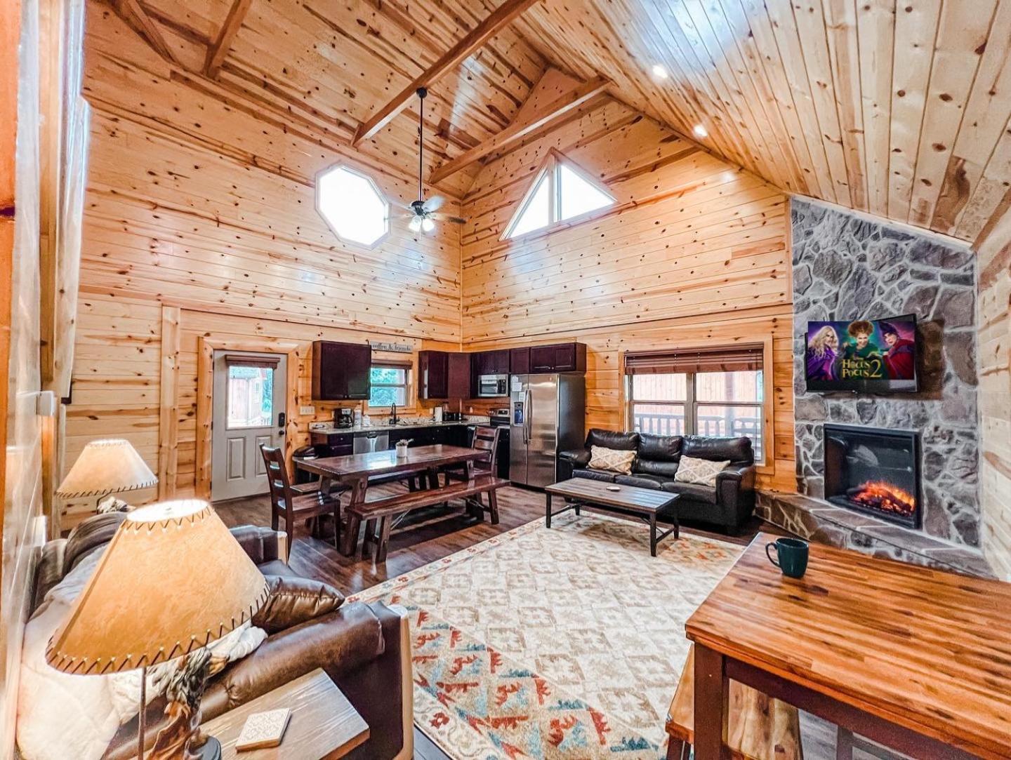 Indoor Heated Pool Hot Tub Cabin Sevierville Exterior photo